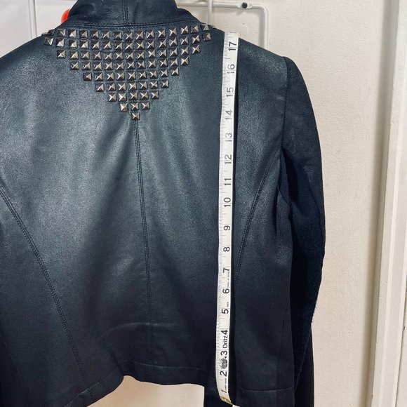 Veda Leather Jacket - Picture 4 of 8